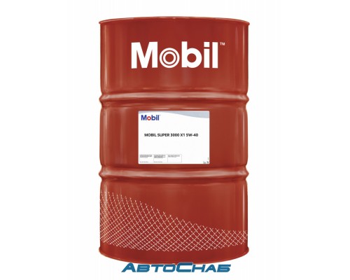 Mobil Super™ 3000 X1 5W-40 60л. Синтетическое моторное масло Mobil Super™ 3000 X1 5W-40 60л. Синтетическое моторное масло